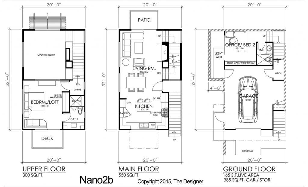 Modern Affordable 3 story Residential Designs The House Designers