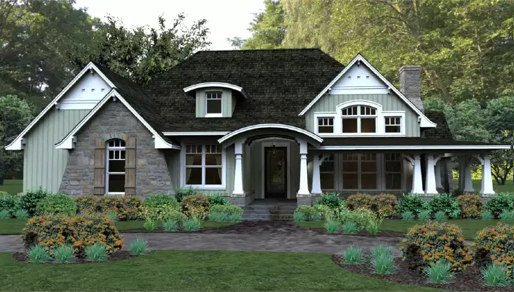 image of cottage house plan 4838