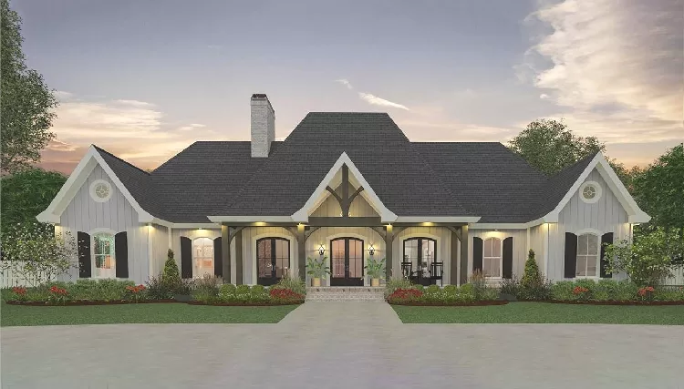 image of ranch house plan 9896