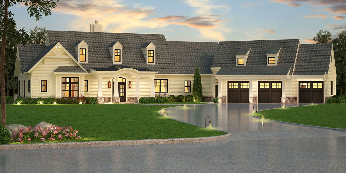 Craftsman House Plan With In law Suite