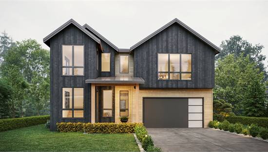 Transitional Contemporary with Beautiful Windows