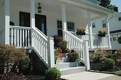 porch railings design plans