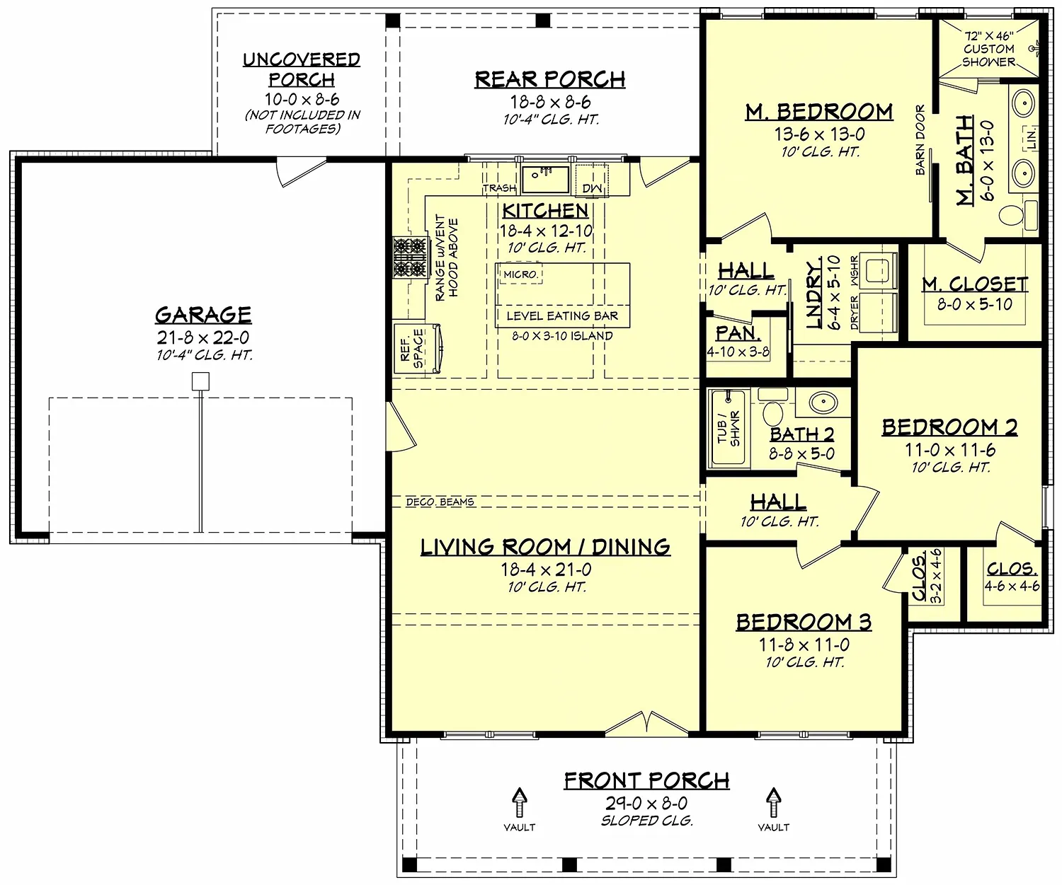 House Plan 4367 Floor Plan