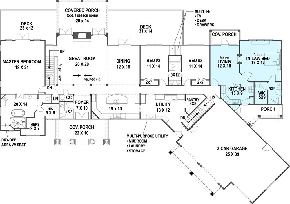 One Bedroom Mother In Law Suite Floor Plans Floorplans click