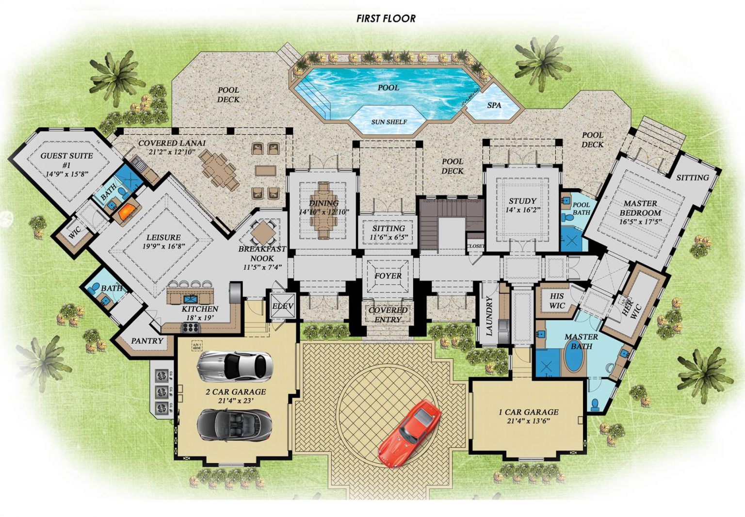 Home plans with first floor master bedroom