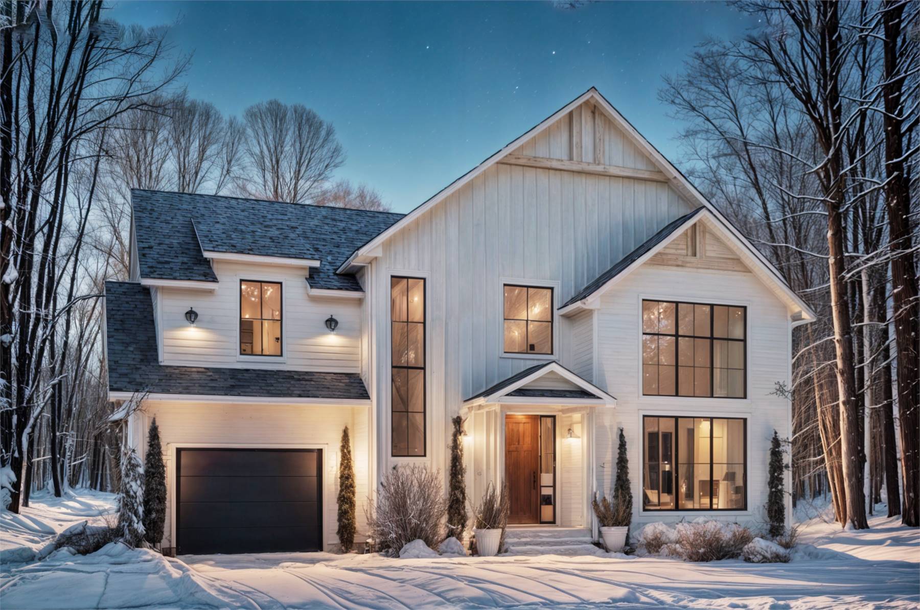 The Best House Plans for a Winter Wonderland Setting