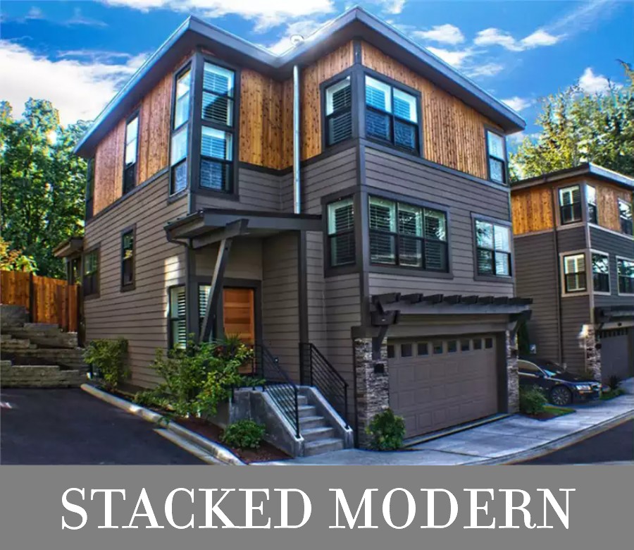 A Drive-Under Modern Home with a Tight Footprint and 2,897 Square Feet Across Three Levels