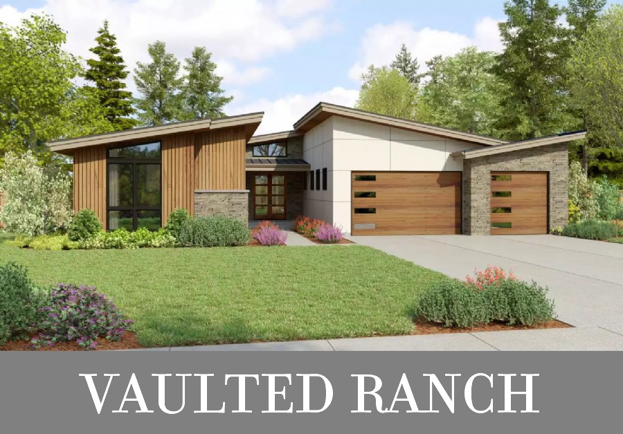 A Spacious Mid-Century Modern Ranch with a Deep Entry, Split Bedrooms, and Open Living