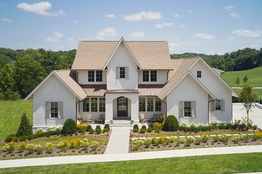 New Construction with Traditional Style and Casement Windows with Divided Lites