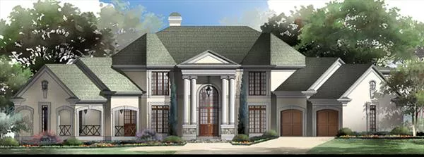 image of four bedroom house plan 7902