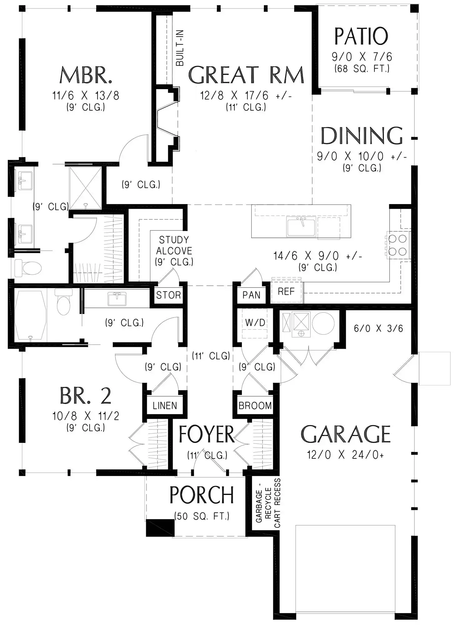 Reversed Floor Plan