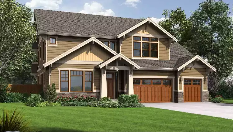 image of country house plan 4518