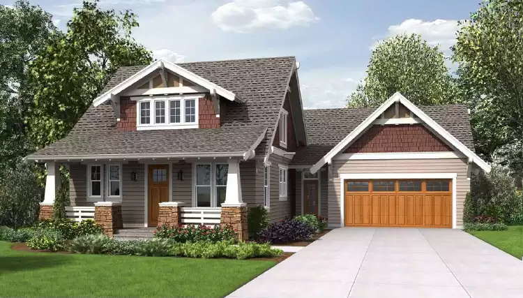 image of 2 story country house plan 6049