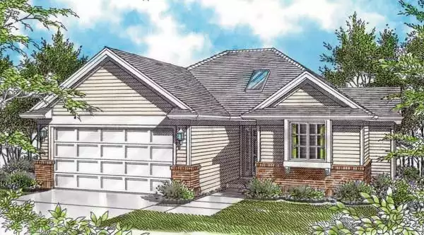 image of affordable home plan 2400