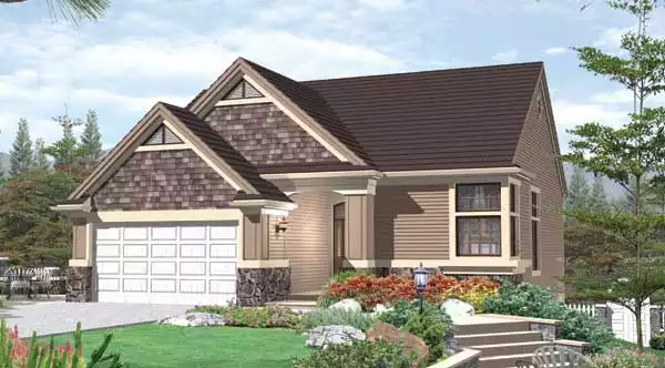 image of affordable home plan 2422