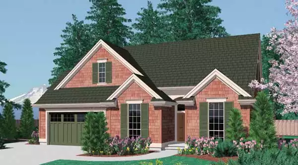 image of traditional house plan 4323