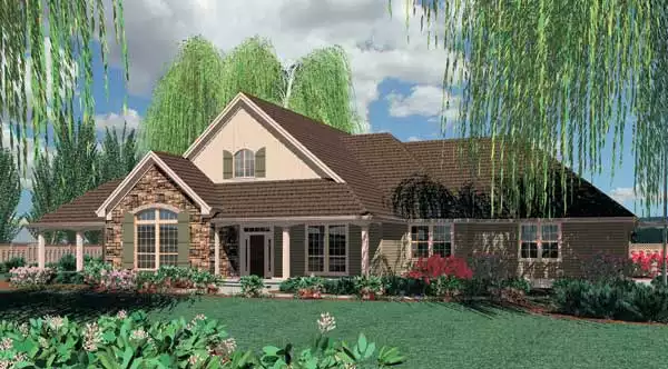 image of four bedroom house plan 5145