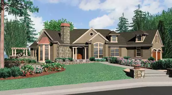 image of four bedroom house plan 5146