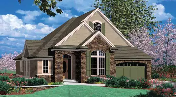 image of large traditional house plan 2475