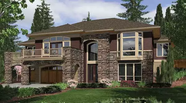 image of large traditional house plan 5939