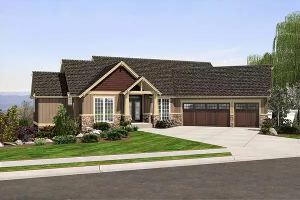 image of large traditional house plan 2253