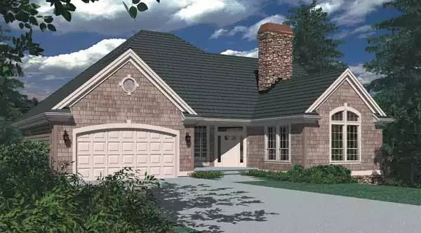 image of large craftsman house plan 2478