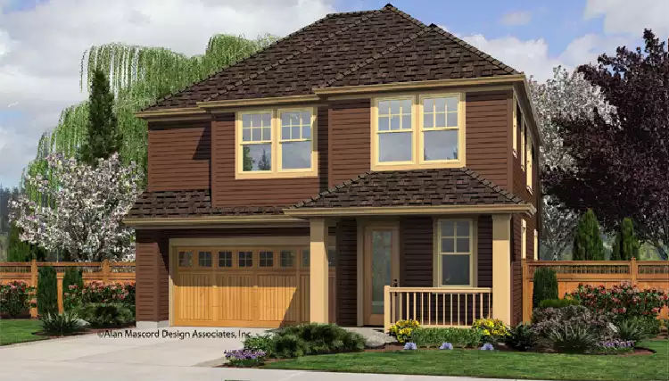 image of 2 story country house plan 4321