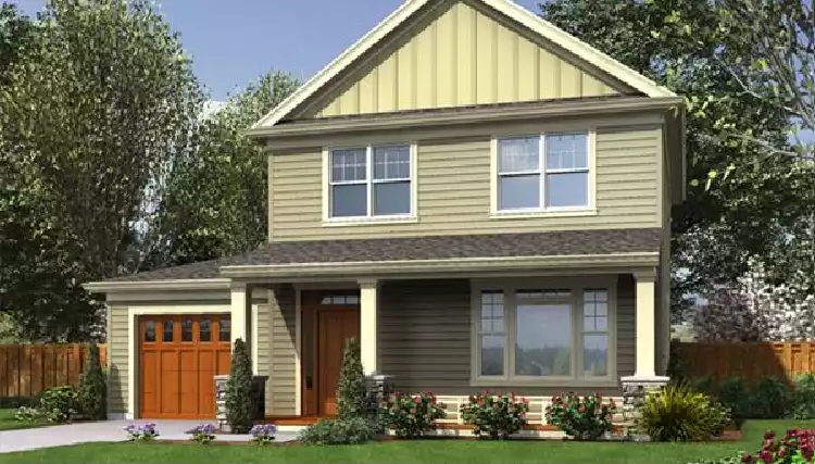 image of affordable home plan 2304