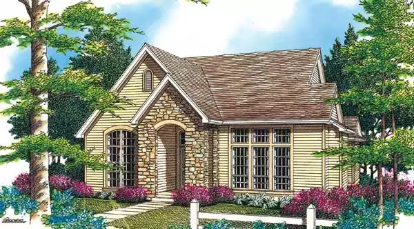 image of traditional house plan 2533