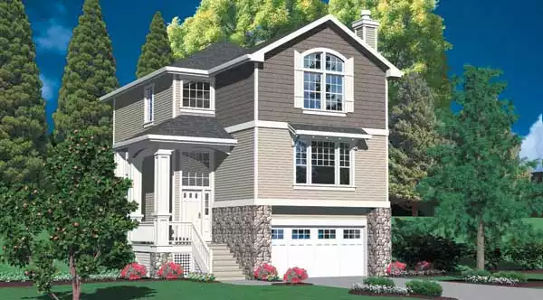 image of affordable home plan 2545