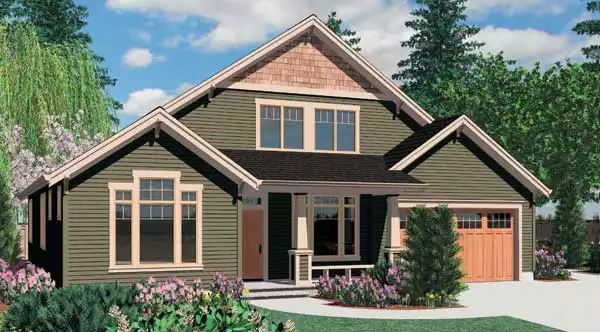 image of country house plan 2565