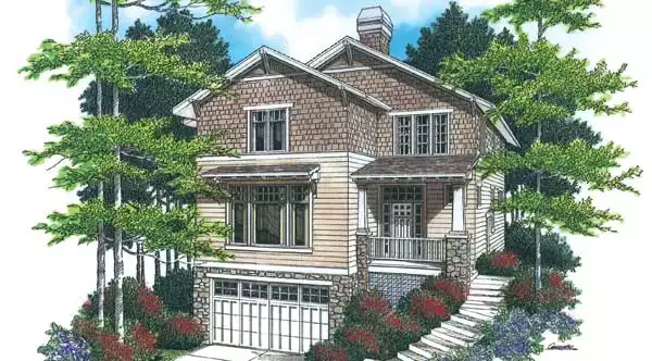 image of four bedroom house plan 2581