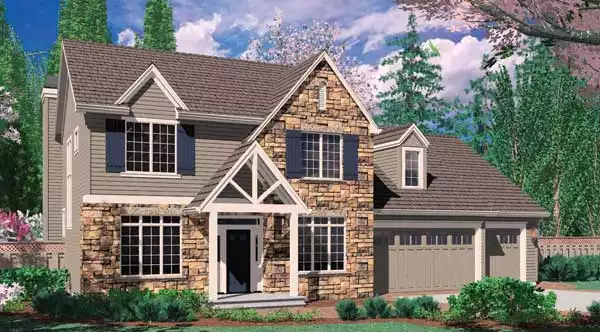 image of affordable home plan 4606