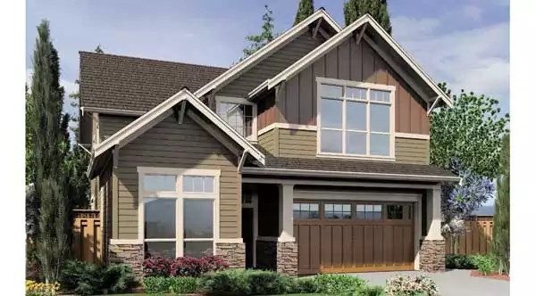 image of traditional house plan 5153