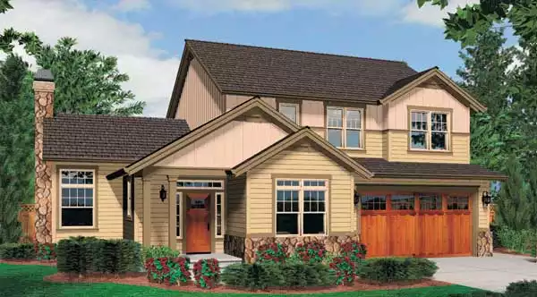 image of traditional house plan 5238