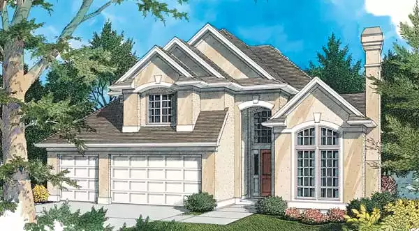 image of traditional house plan 2644