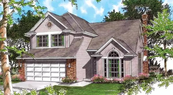 image of traditional house plan 2648