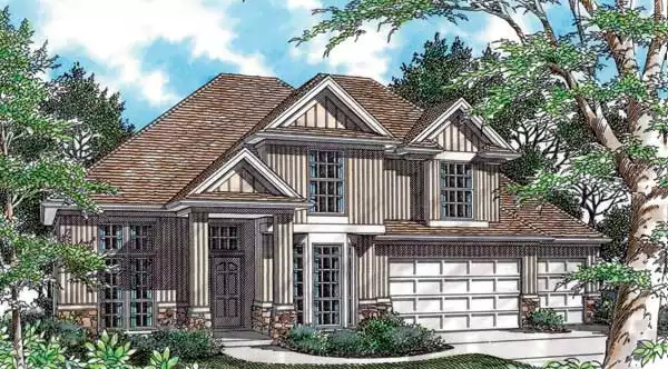 image of four bedroom house plan 2667