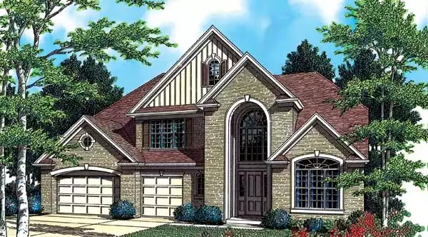 image of traditional house plan 2721