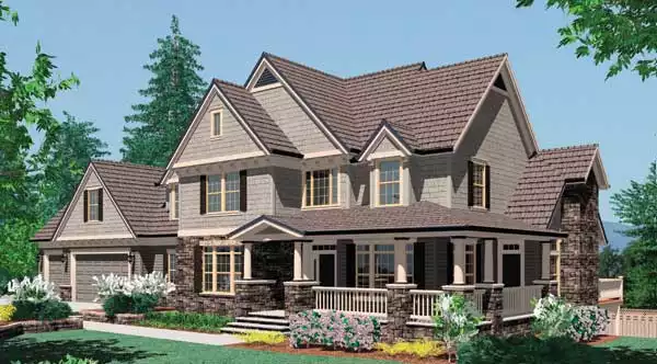 image of country house plan 5159