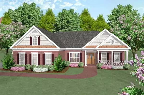 image of country house plan 6254