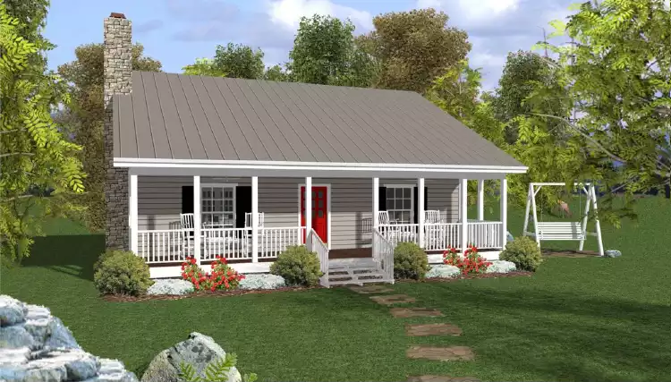 image of affordable cottage house plan 6746