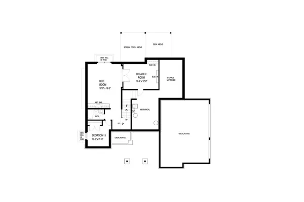 Hunnicutt 2258 - 5 Bedrooms and 4.5 Baths | The House Designers - 2258