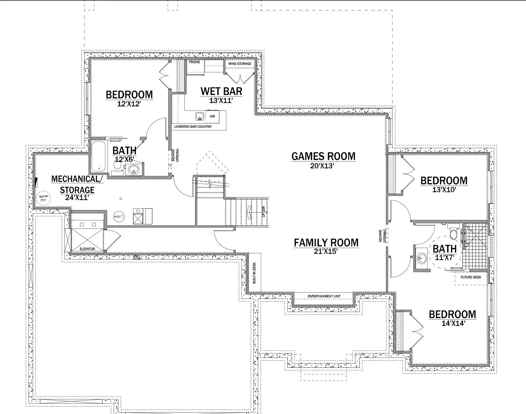 Lower Level Plan