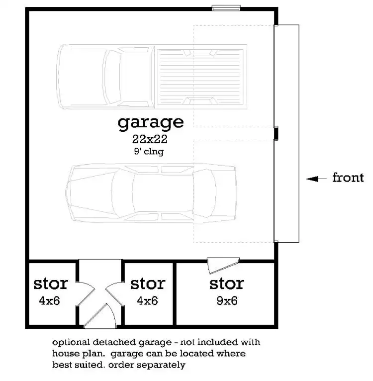 Optional Detached Garage