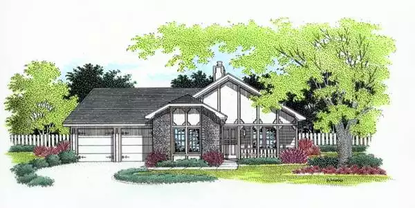 image of small traditional house plan 5362