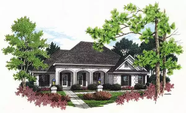 image of small cottage house plan 5224