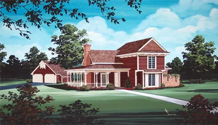 image of farmhouse plan 8337