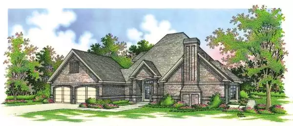 image of traditional house plan 4793