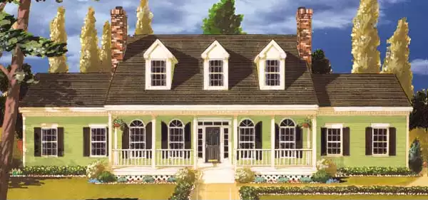 image of country house plan 5633